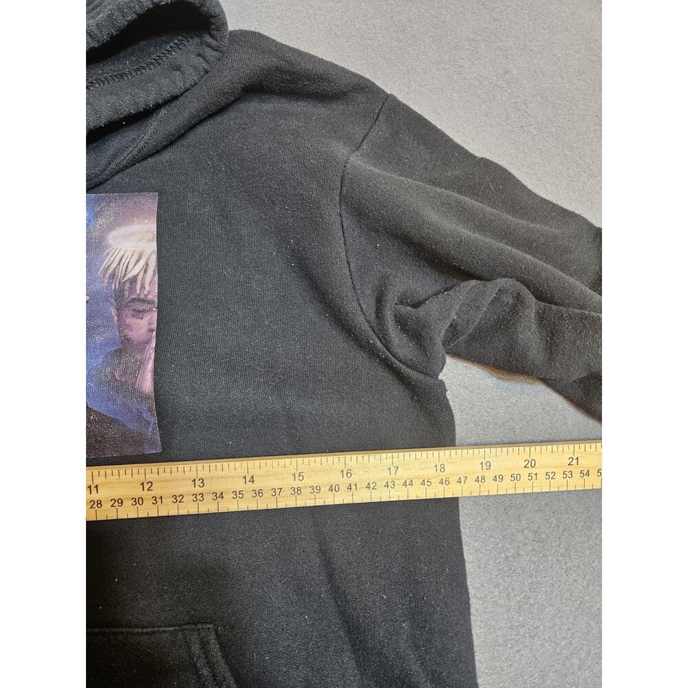 Xxxtentacion Hoodie Mens Small Black Pullover Sweatshirt Fruit Of The Loom - Picture 5 of 8